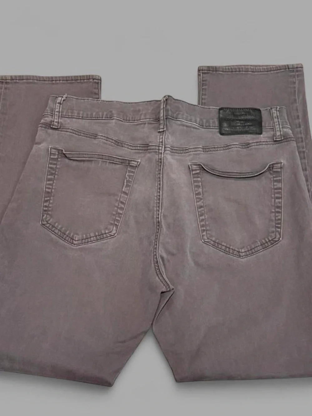 Lucky Brand Men's Gray 121 Slim Straight Pants 34x30